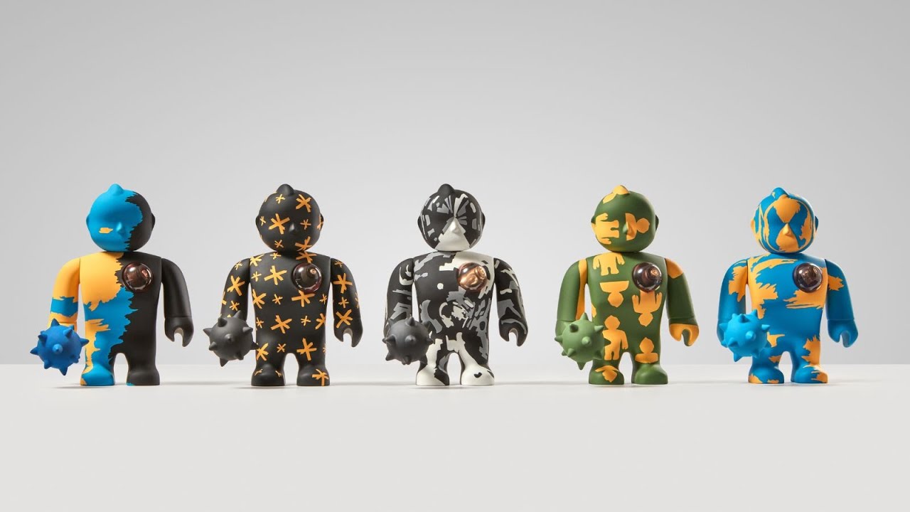 KOTO are designer-made collectible figures, inspired by the Ukrainian folktale, Kotygoroshko