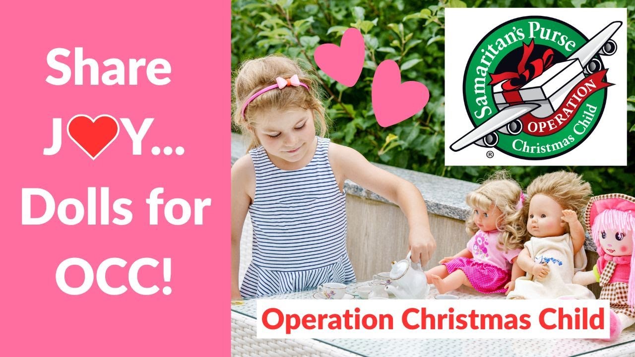 5 кукольных обувных коробок для Operation Christmas Child 👧🎁💖