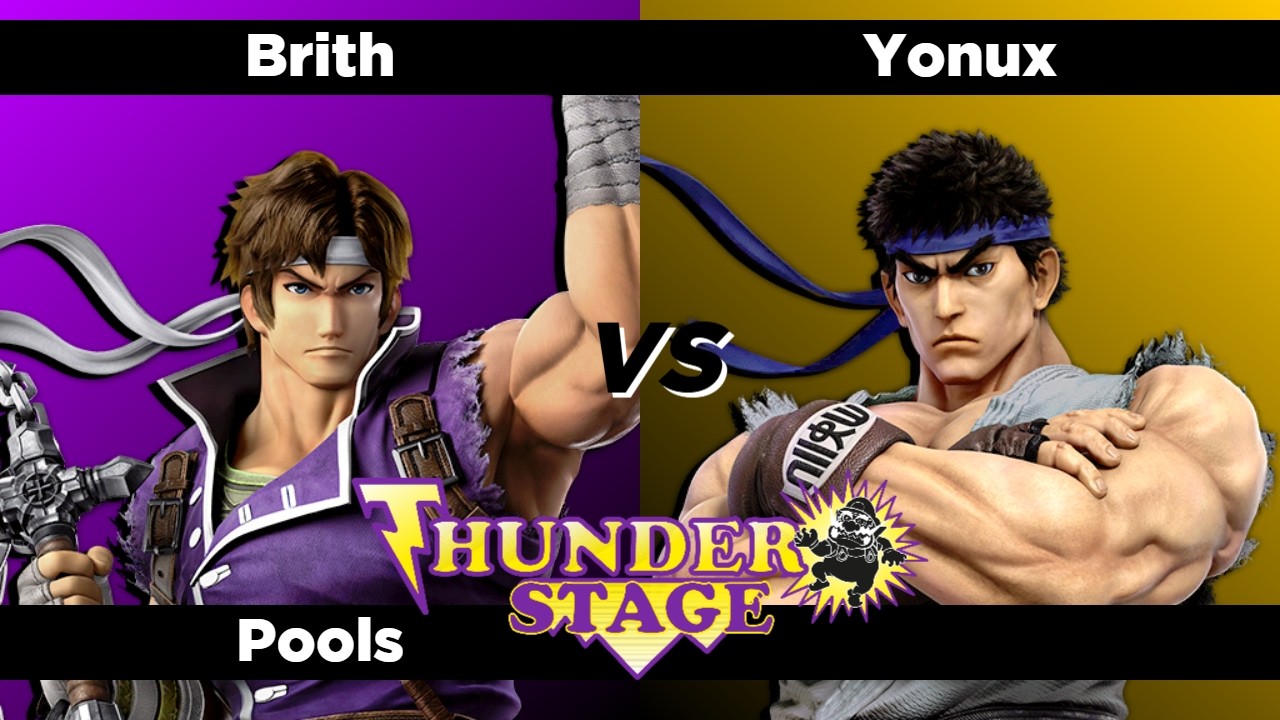 TS 86 - Brith (Richter) Vs. Yonux (Ryu) Smash Ultimate - SSBU