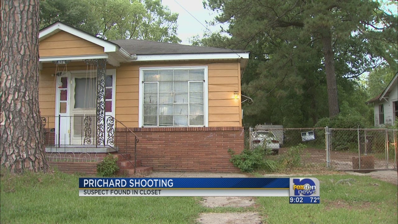 PPD: Prichard shooting suspect found in closet