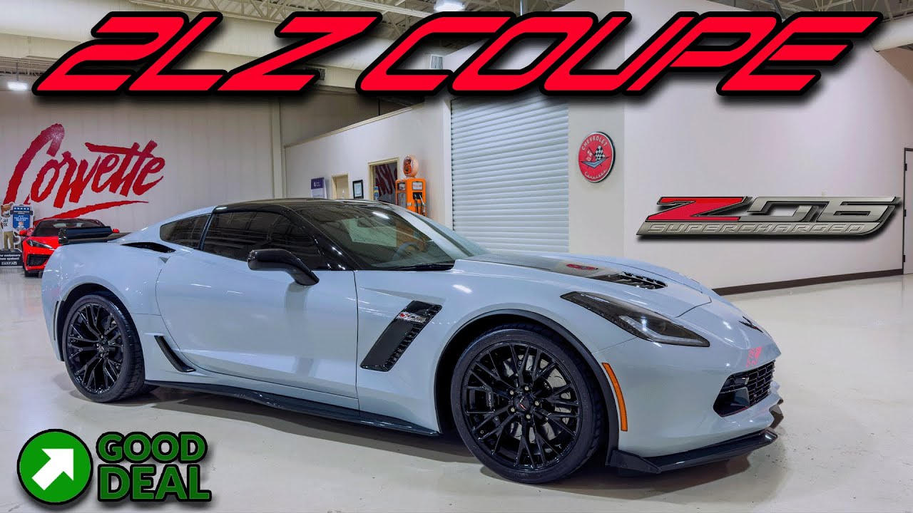 2019 Ceramic Gray C7 Z06 at Corvette World!