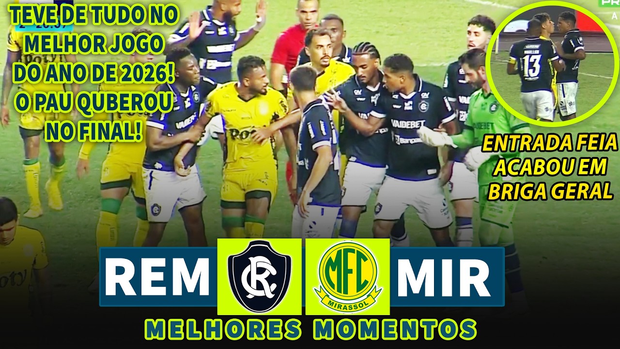 O INACREDITÁVEL ACONTECEU NO MANGUEIRÃO! AS EQUIPES SENSAÇÃO FIZERAM ALGO INCRÍVEL! MELHOR JOGO 2026