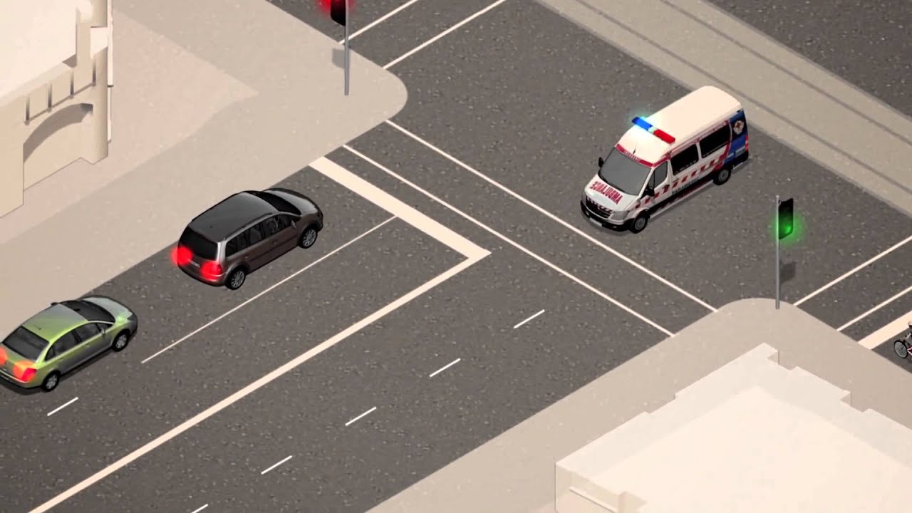 Vic Roads - Road Rules (3) - Giving Way To Emergency Vehicles