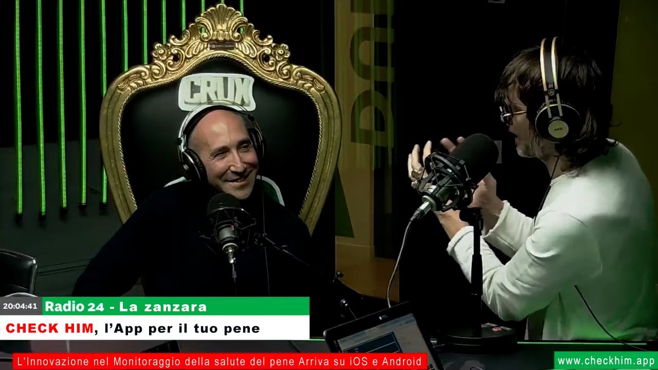 Check Him : L' App per il tuo p3n3 presentata alla Zanzara