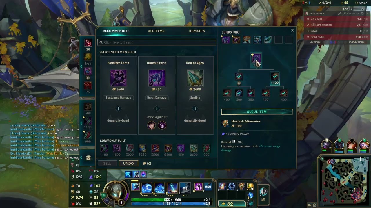Viktor Game 1 (Loss vs Orianna)