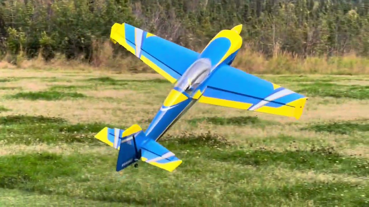 Extreme Flight 67” Edge 540T first flights