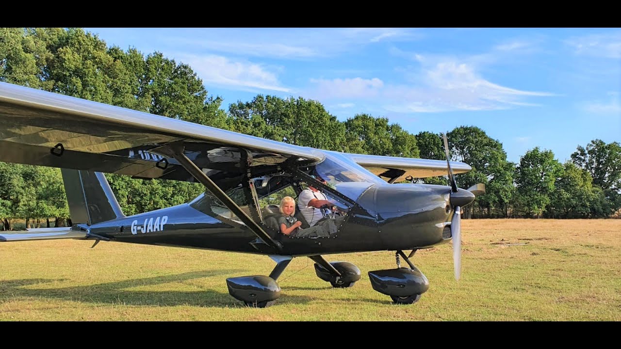 Review of a Dynon equipped Aeroprakt Vixxen A32 - flight from the UK to Switzerland