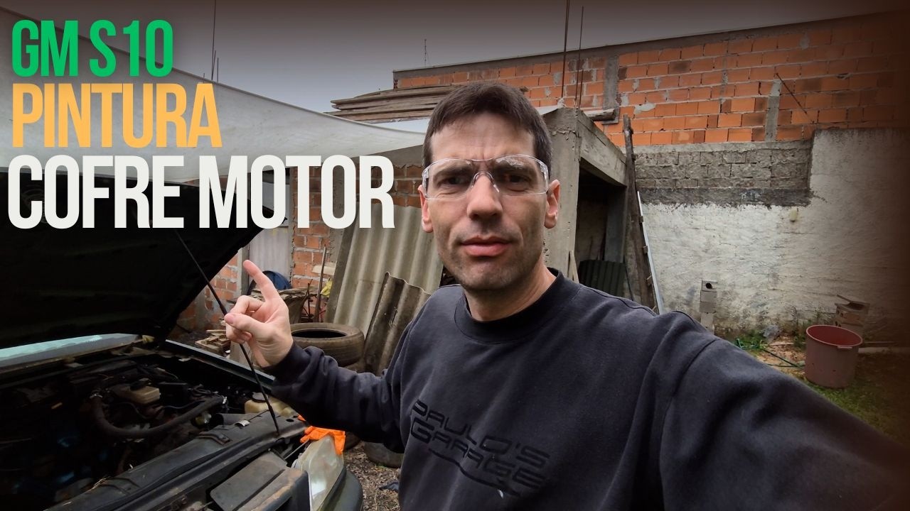 Motor fora? A hora de pintar o cofre é agora! (S10 1996)