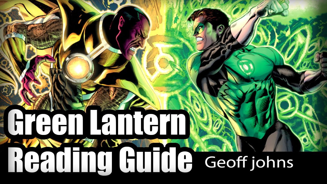 Green Lantern Reading Guide | Einsteiger Guide | Geoff Johns | deutsch