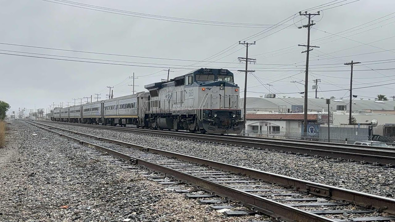 Amtrak P32-8BWNs/dash 8 got one compilation on my video 2025