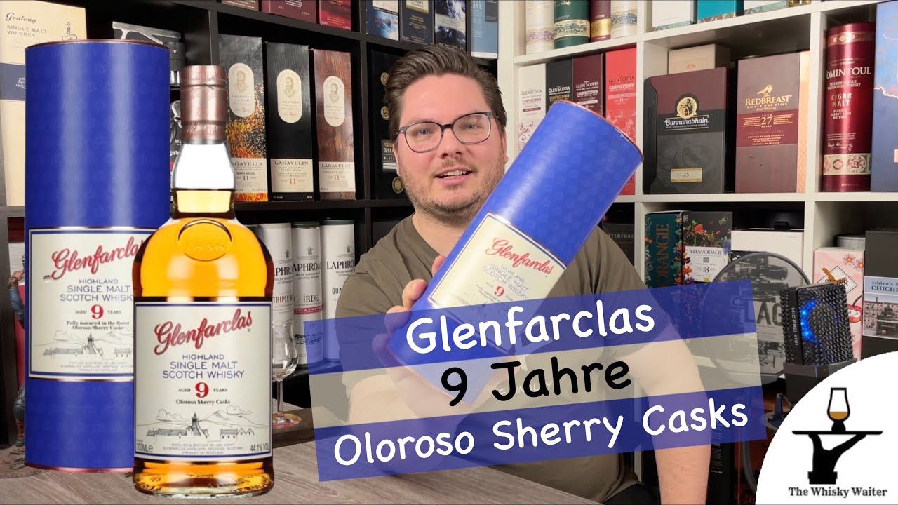 Glenfarclas 9 Jahre Oloroso Sherry Cask Verkostungsvideo #whiskyvlog #produkttest  #glenfarclas