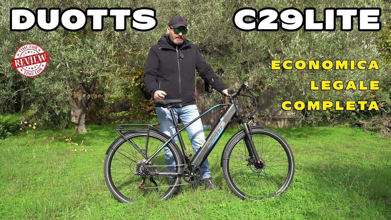 Duotts C29Lite: la City E-Bike economica e potente con 65 km di autonomia!