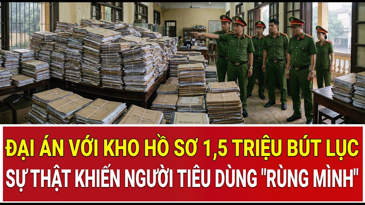 Đại án thực phẩm giả: Kho hồ sơ 1,5 triệu bút lục và những sự thật khiến người tiêu dùng 