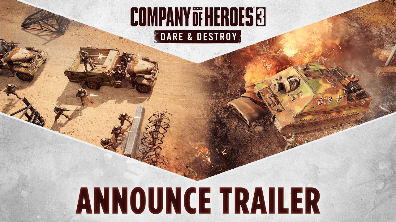 Company of Heroes 3: Dare & Destroy Announce Trailer