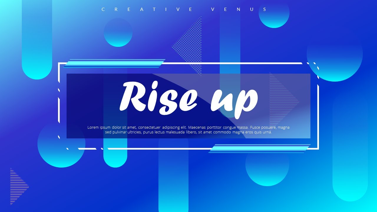How To Design a Modern, Beautiful, Bright Presentation Slide in Microsoft Office 365 PowerPoint PPT