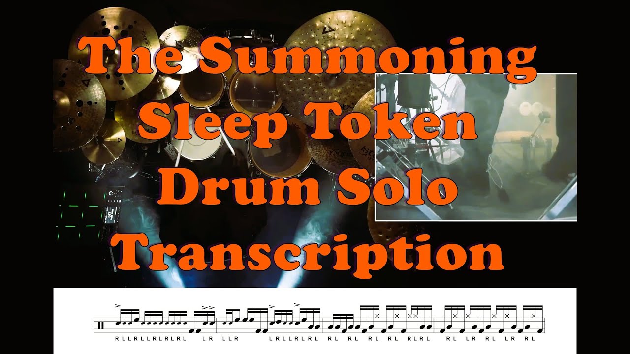 The Summoning - Sleep Token Drum Solo Transcription
