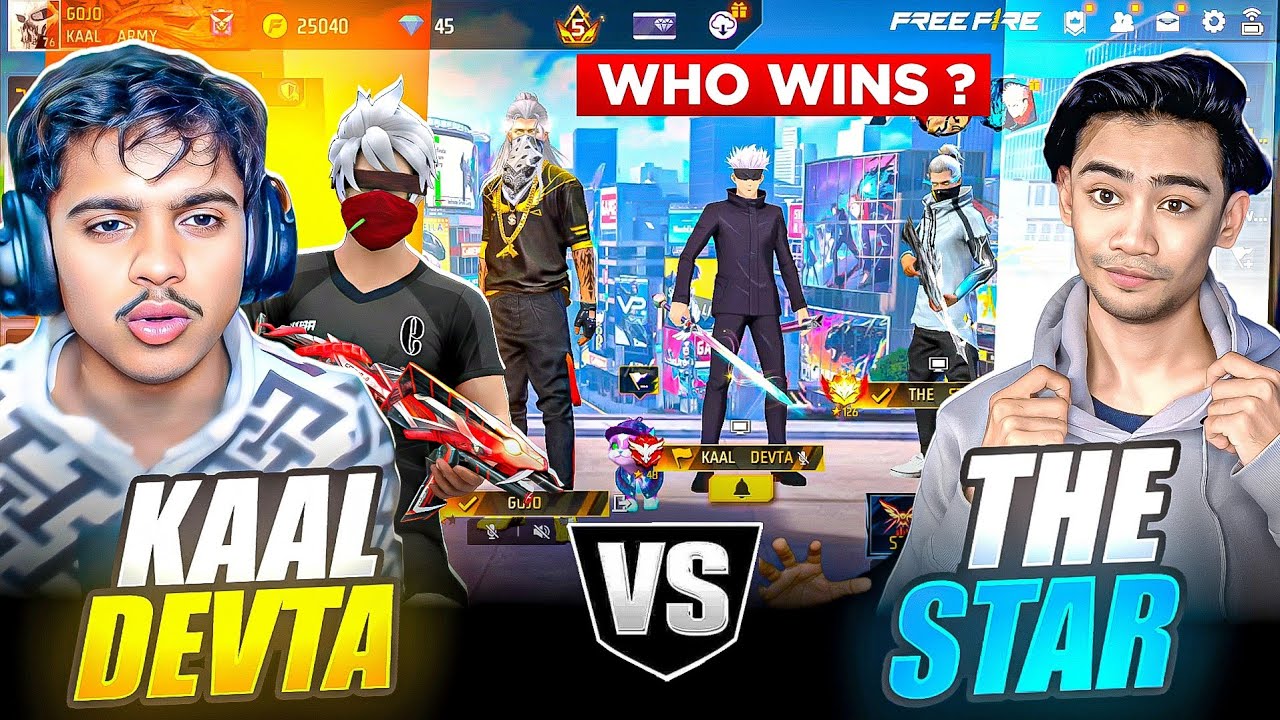 THE STAR VS KAAL DEVTA 🤯  || WHO IS LEGEND || Garena Free Fire 