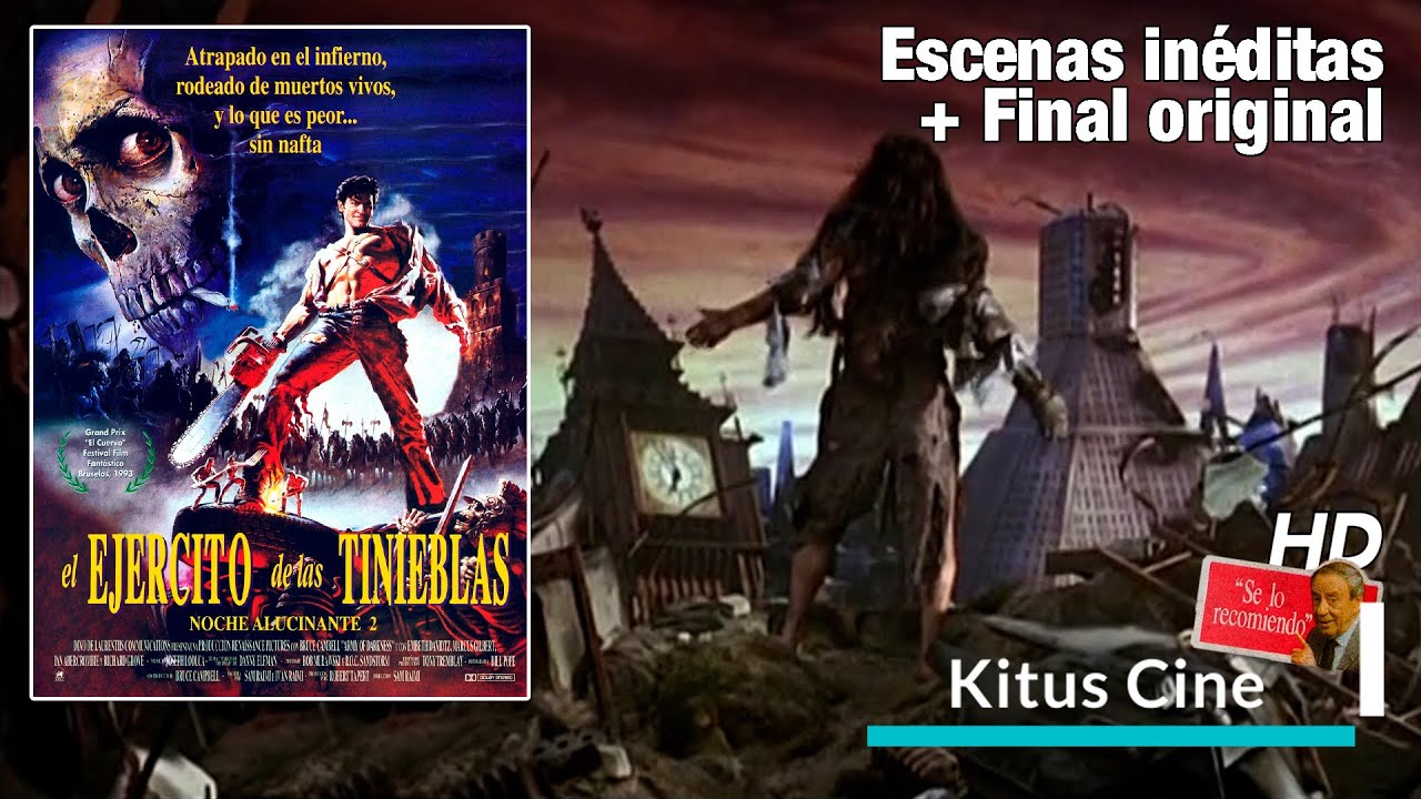El Final Original de EL EJERCITO DE LAS TINIEBLAS y otras escenas inéditas (Subtitulado al español)