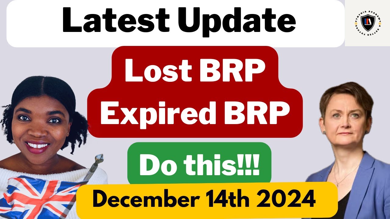 Latest update on BRP : Lost BRP and travelling with a BRP.