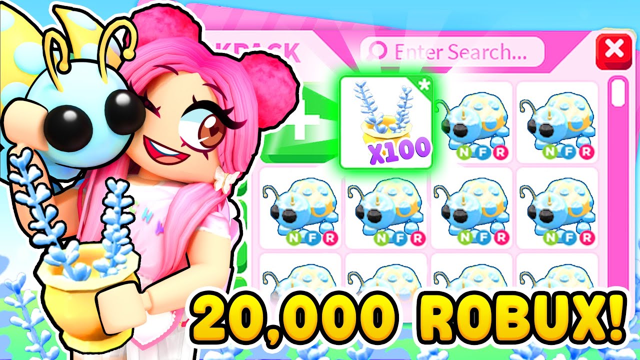 HATCHING 100 DIAMOND LAVENDERS (20,000 ROBUX) ! Adopt Me Roblox New LADYBUG Update