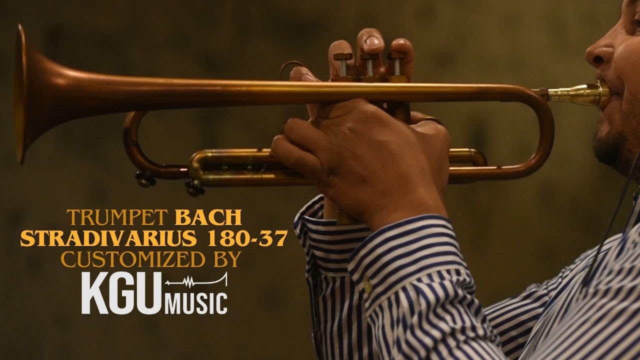 Dennis Adu plays a Bach Stradivarius 180-37 trumpet customized by KGUmusic #kgumusic #trumpet