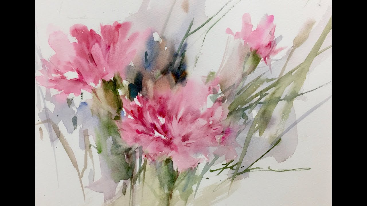 Watercolor/Aquarela - Demo - Cravo