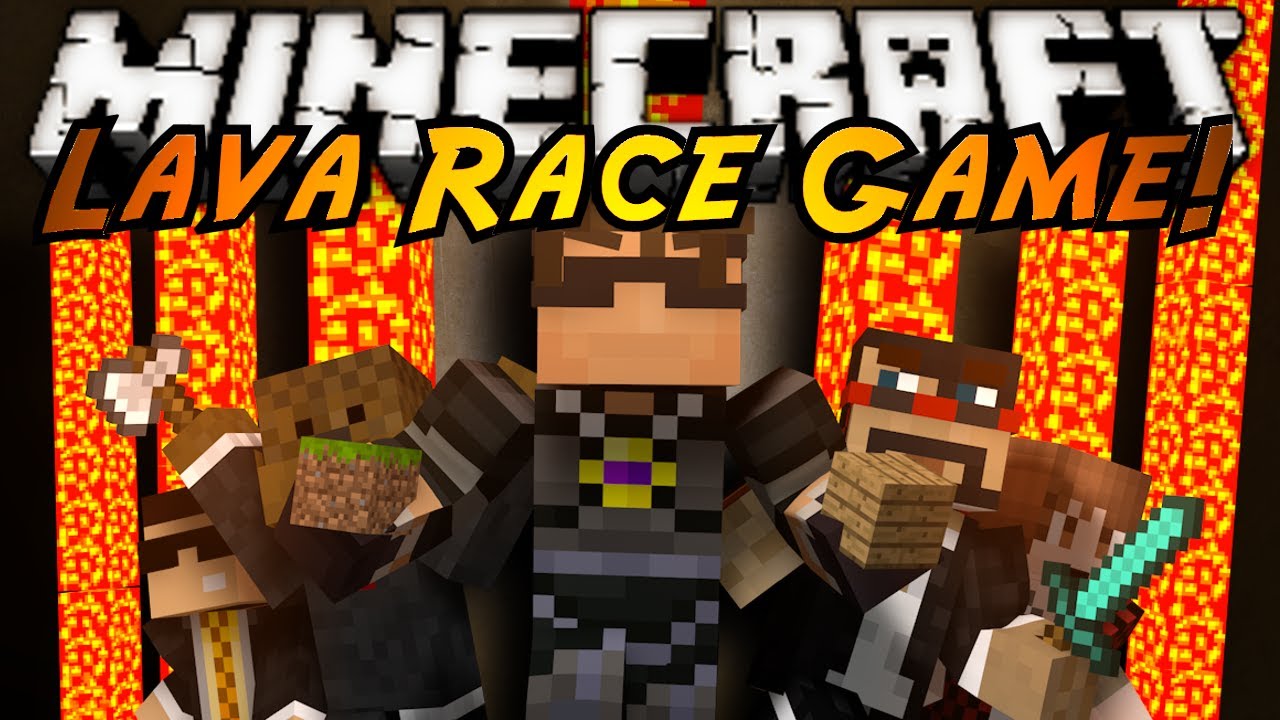 Minecraft Mini-Game : LAVA RACE!