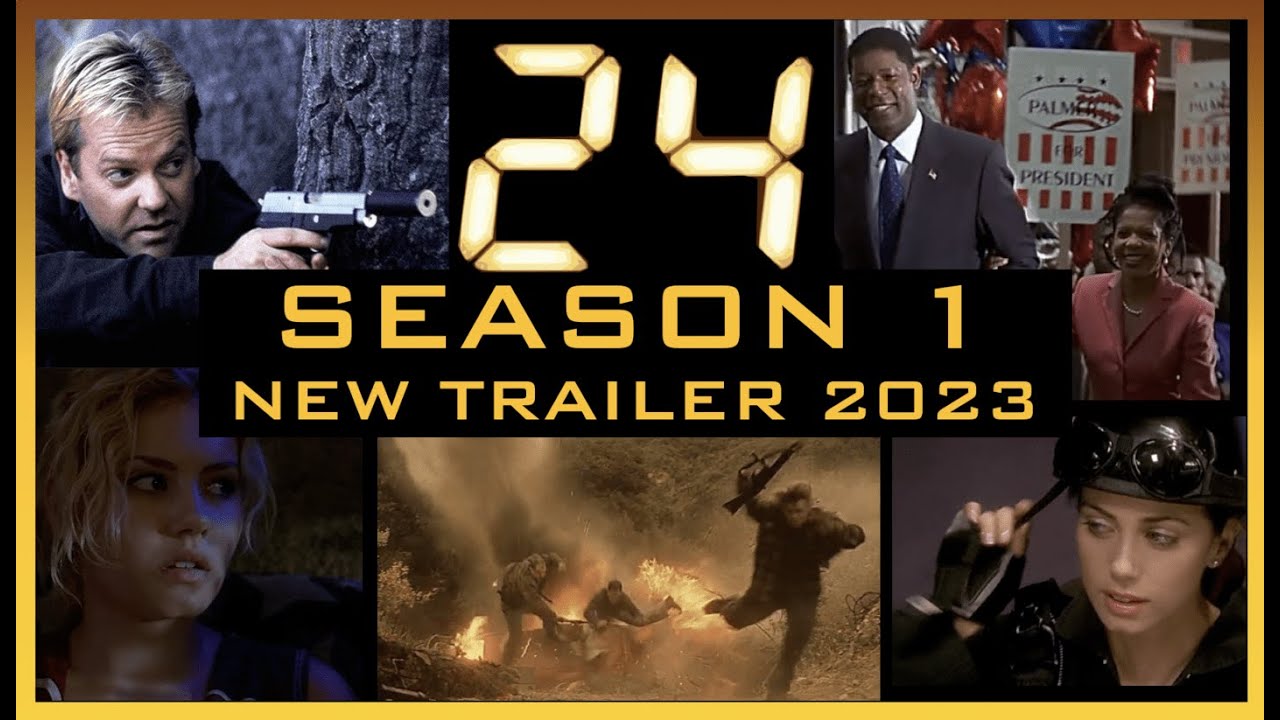 24 Season 1 | NEW Trailer 2023 | Kiefer Sutherland Is JACK BAUER