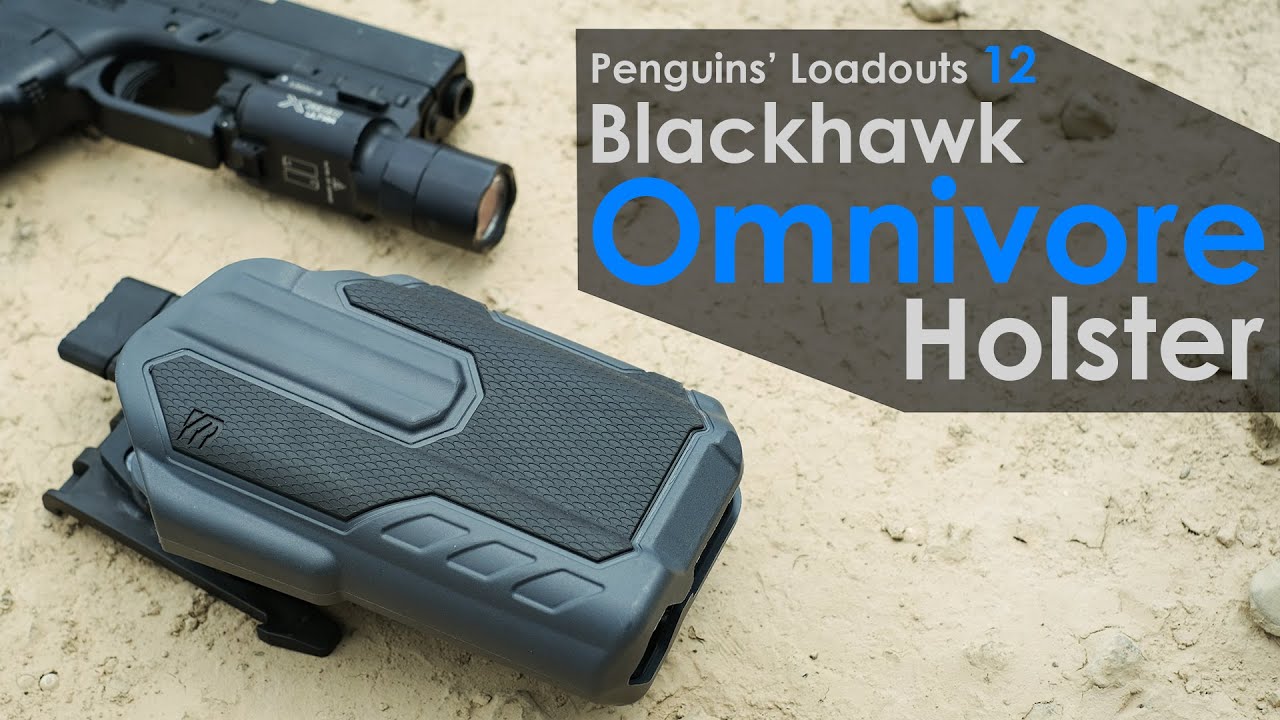 「マルチフィットホルスター：Blackhawk Omnivore」 MOTO 装備紹介 vol.12  [ タクトレ / サバゲー ]