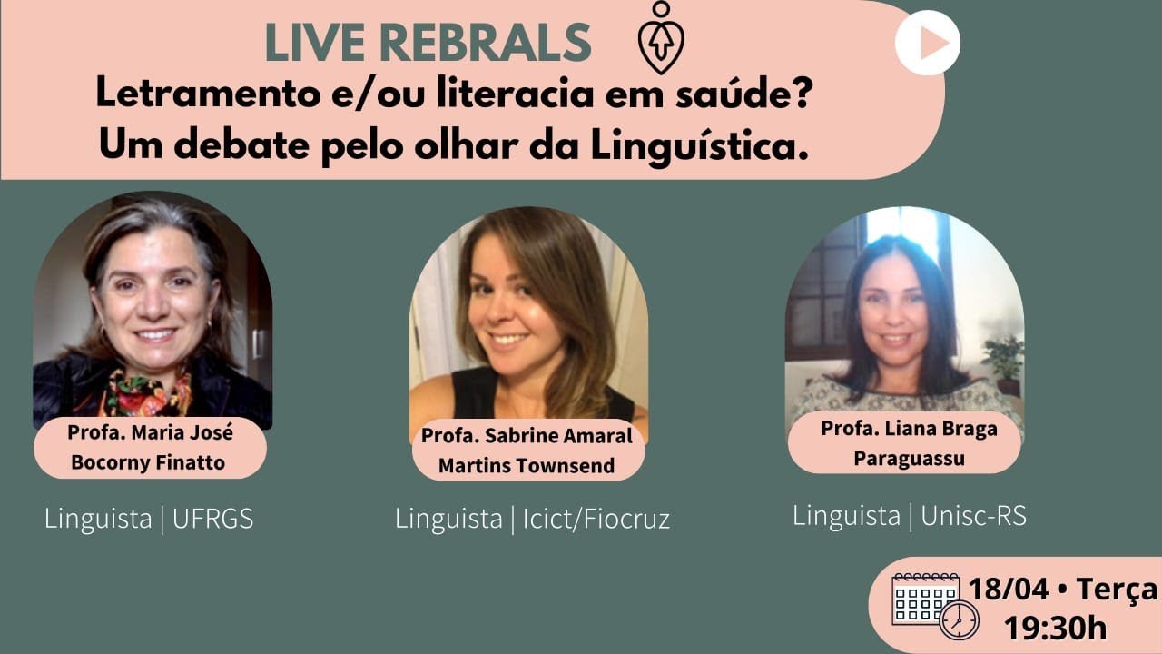 Letramento e / ou literacia em saúde? Um debate pelo olhar da Linguistica