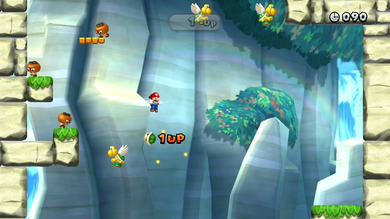 New Super Mario Bros. U - Desafíos: ¡Qué mareo! (Wii U)