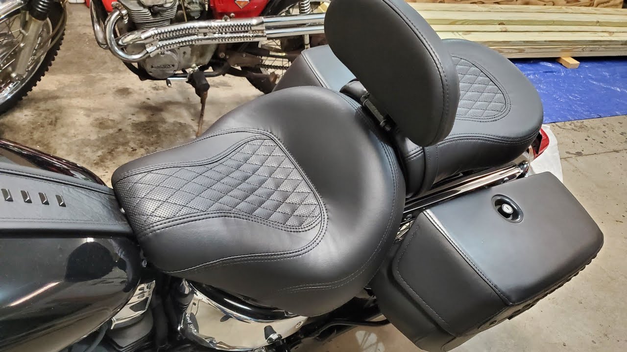 Installing hammock seat on a 2021 Harley Davidson Softail Heritage