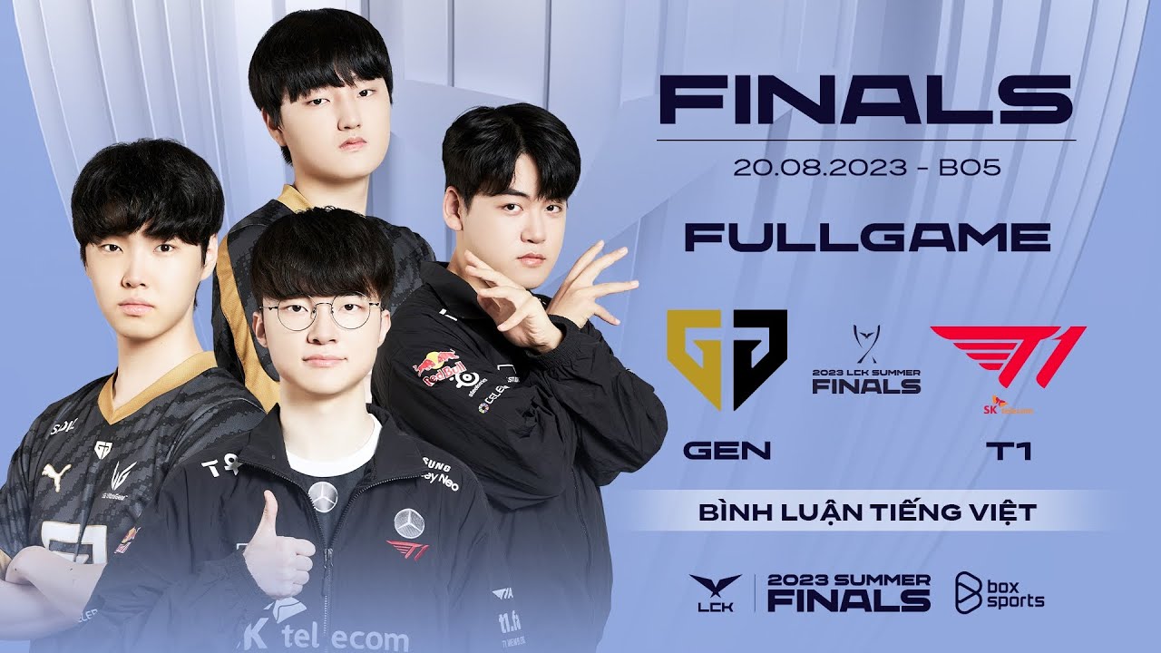 GEN vs T1 | Full Game 1, 2, 3 | Chung Kết LCK Mùa Hè 2023
