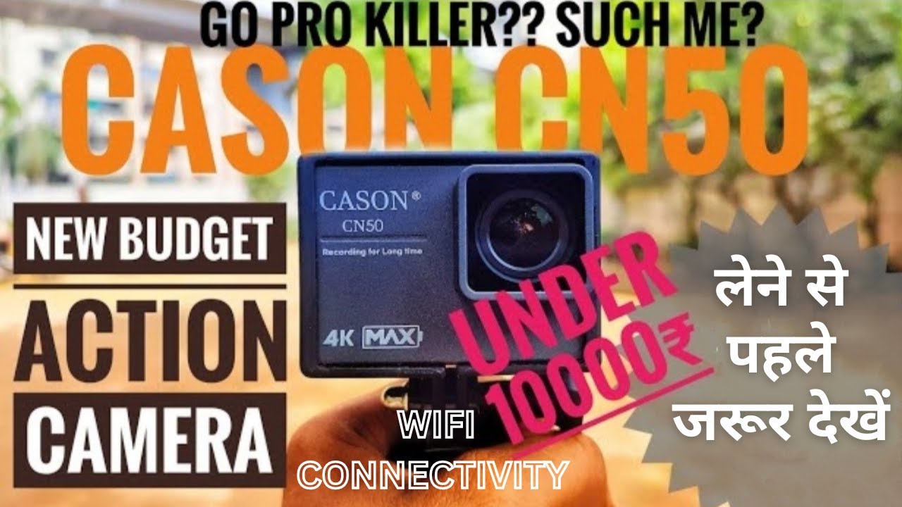 Cason Cn50 4k60fps Action Camera | Unboxing & Full Review | Best Budget 4k Action Camera Under 10000