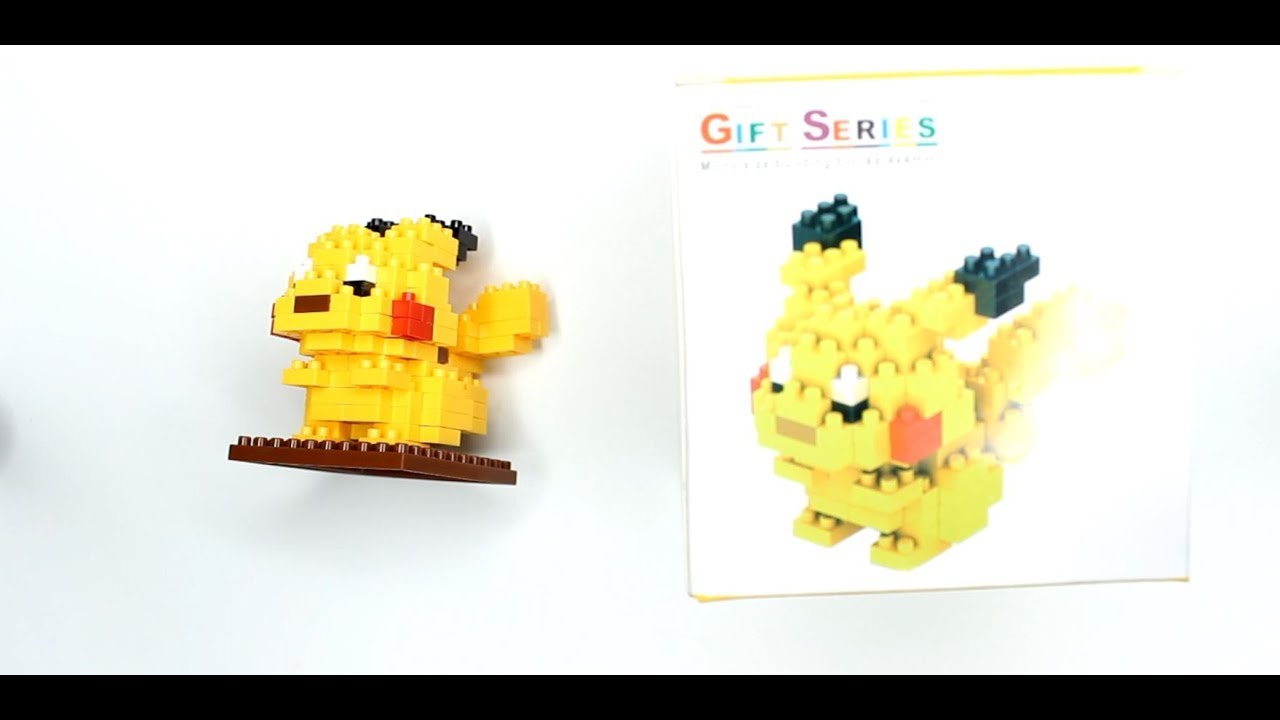 ASMR Pokemon Pikachu Lego Build (No Talking)