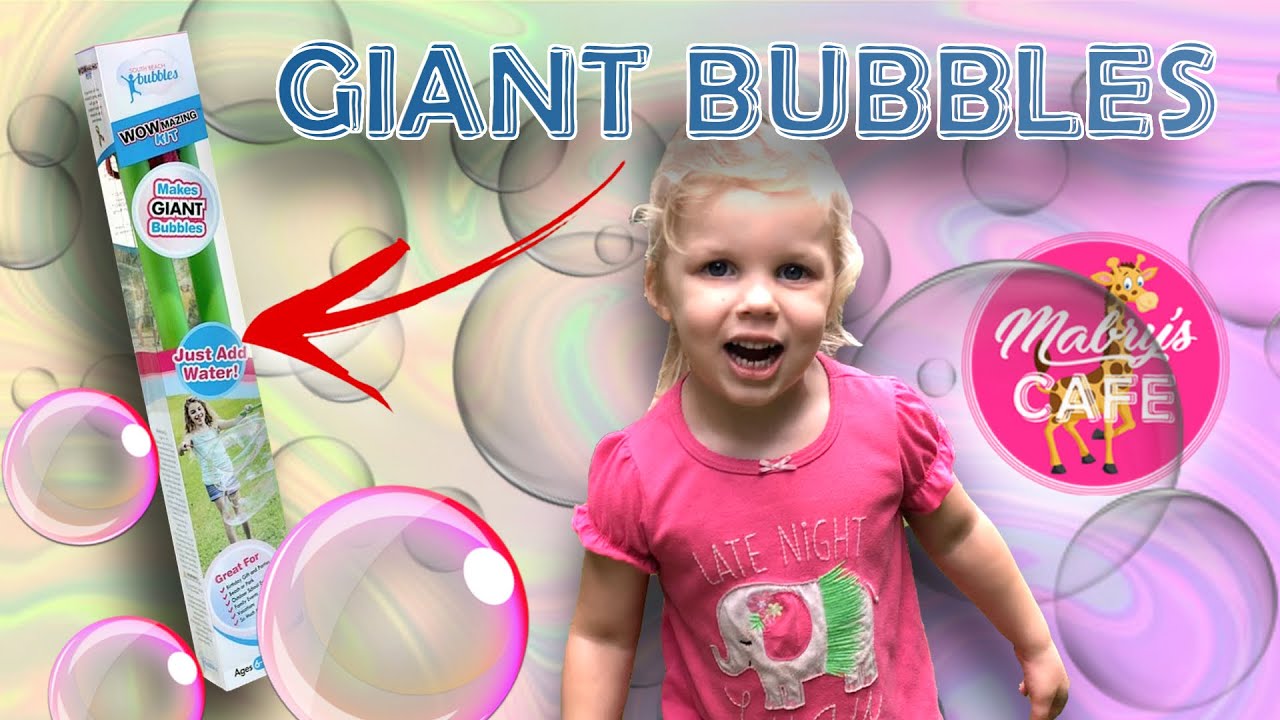 Kids DIY Giant Bubbles | Bubble Wand | How to Make Giant Bubbles