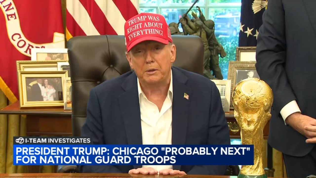NEW DETAILS: Trump says Chicago is 'probably next' target for National Guard troops