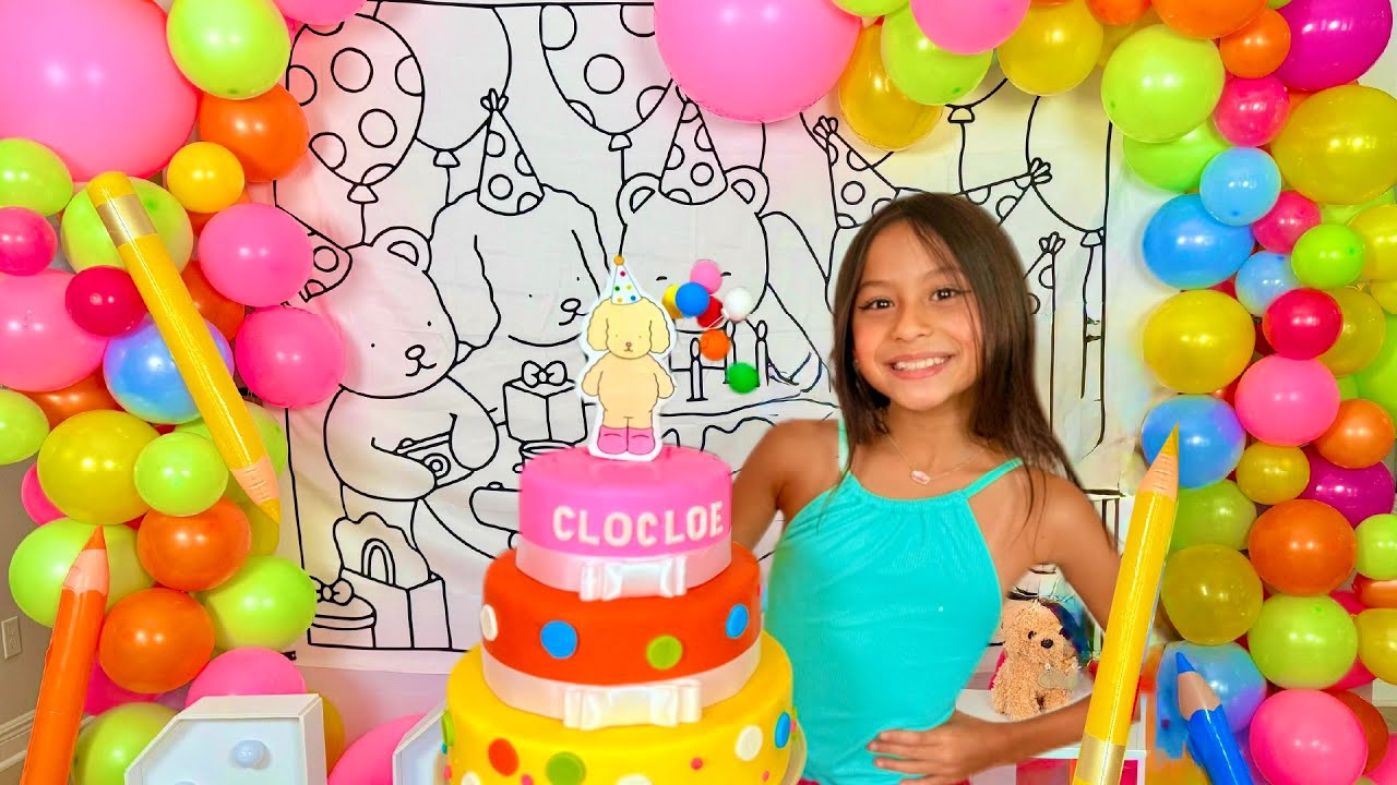 ANIVERSÁRIO DE BOBBIE GOODS DA CLOCLOE | Decoração e Festa! vlog Completo!