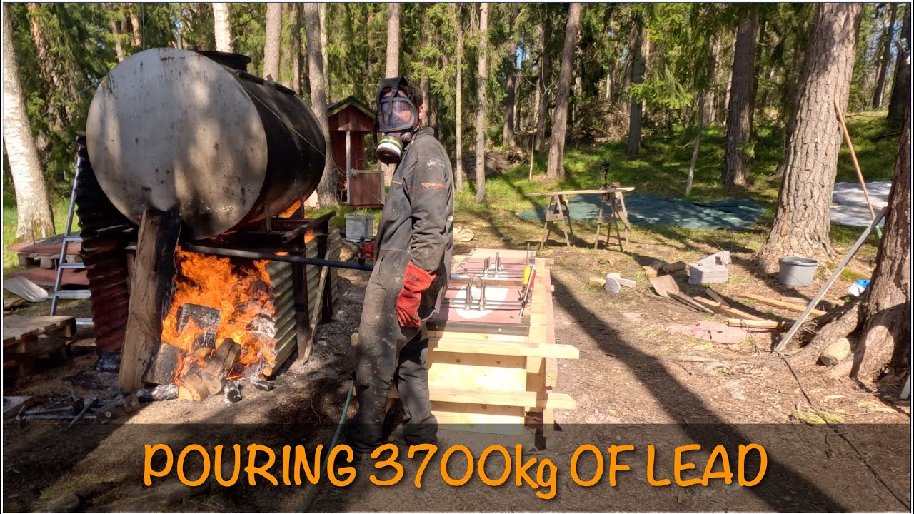 Casting a DIY Lead Keel for Our Sailboat [2.14]