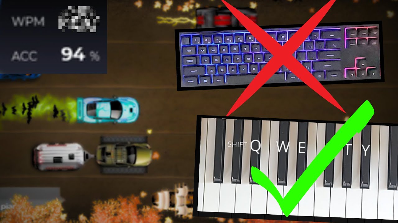 Becoming the Fastest Typist with a Piano!