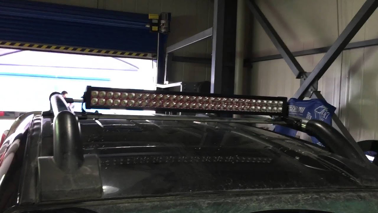 Μπάρα Led 10-30 Volt Σε Hilux / D40 από την Carner www.carner.gr