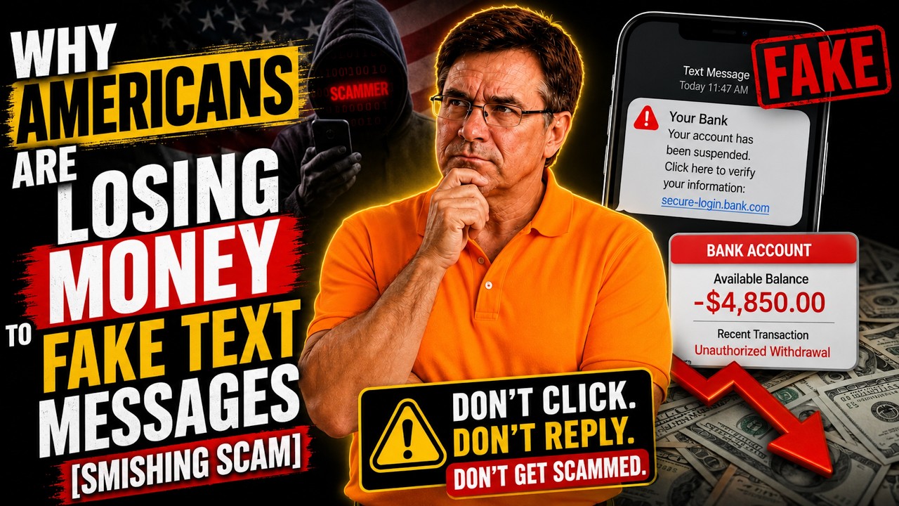 Why Americans Are Losing Money to Fake Text Messages [Smishing Scam]