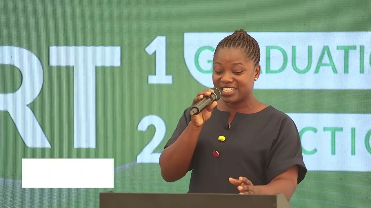 Marian Ofori Twumasi Speaks at Green Business Cohort 1 Graduation Event
