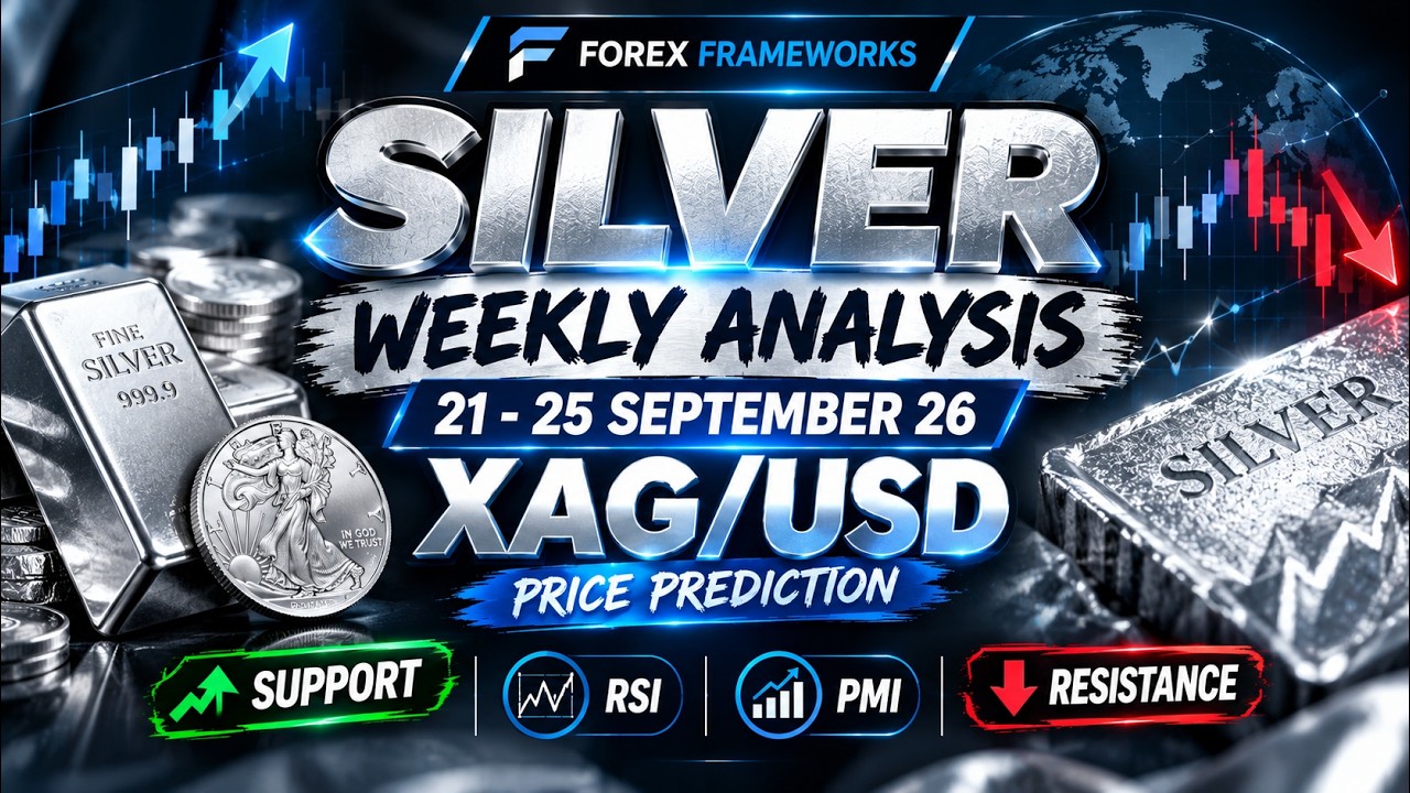 Silver Weekly Analysis September 21 - 25 | XAG/USD Price Prediction | Forex Frameworks #rsi #pmi