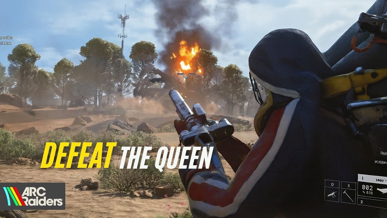 DEFEAT THE QUEEN with grenade launcher [ARC Raiders]