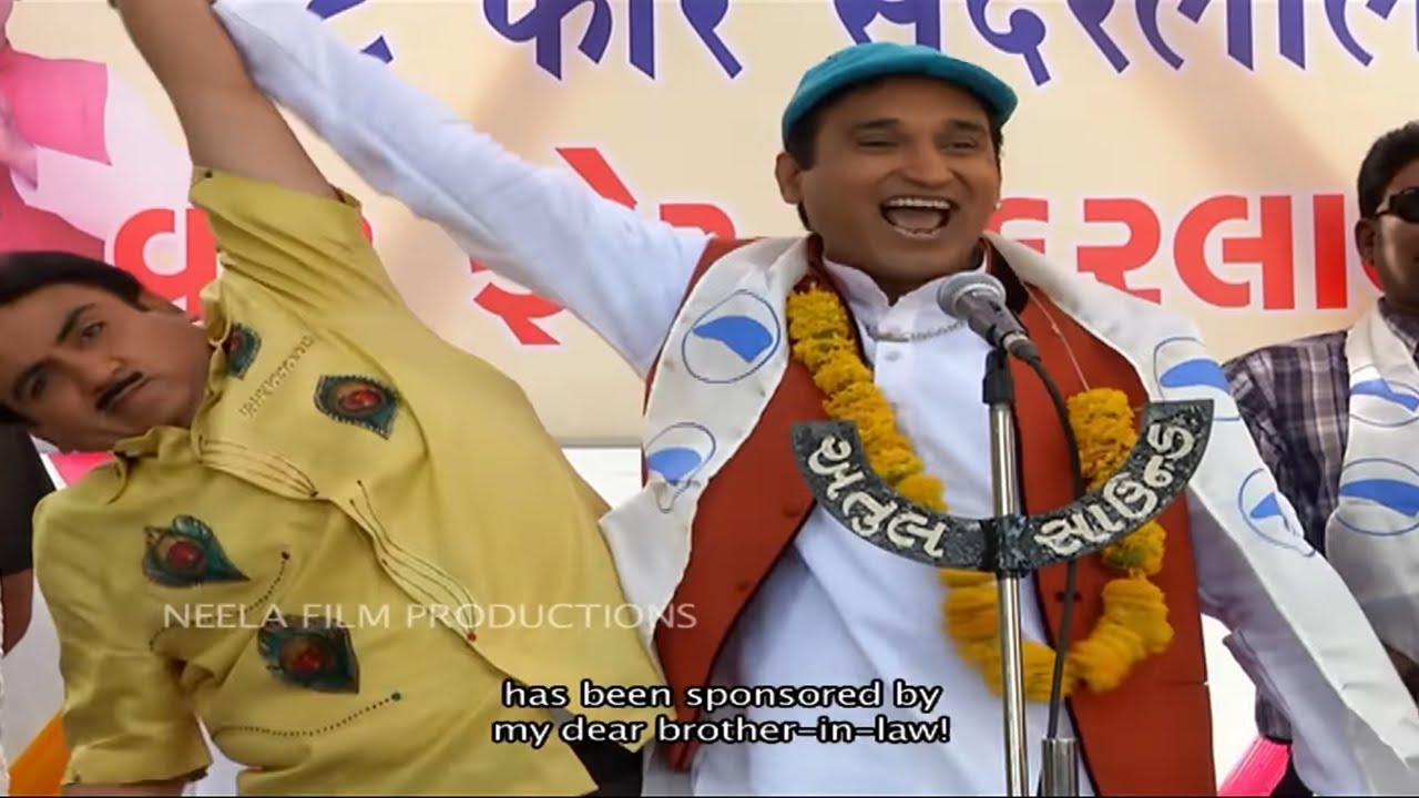 Ep 1399 - Support Sunderlal! | Taarak Mehta Ka Ooltah Chashmah - Full Episode | तारक मेहता