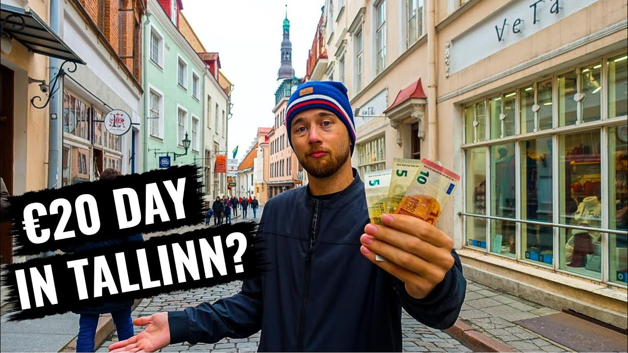 TALLINN CHEAP FOOD TOUR | What will &euro;20 get you?