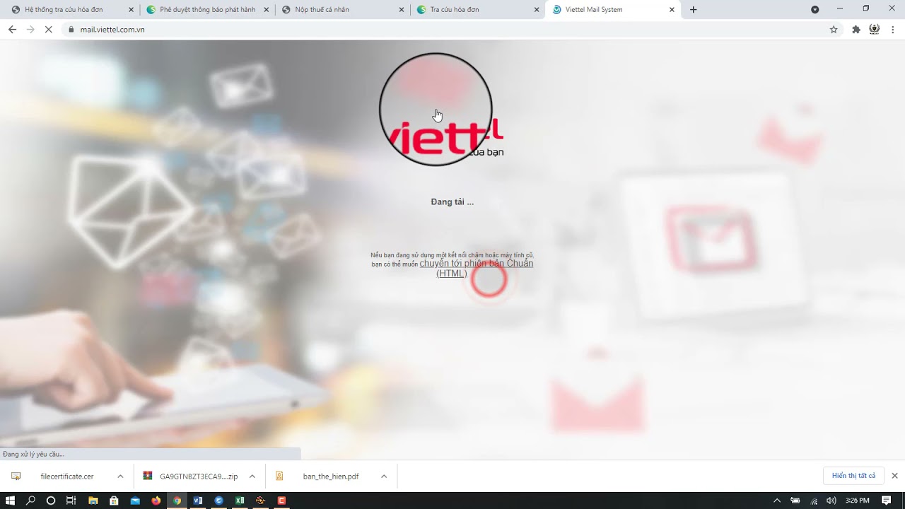 Tra cứu H&oacute;a đơn điện tử vInvoice Viettel