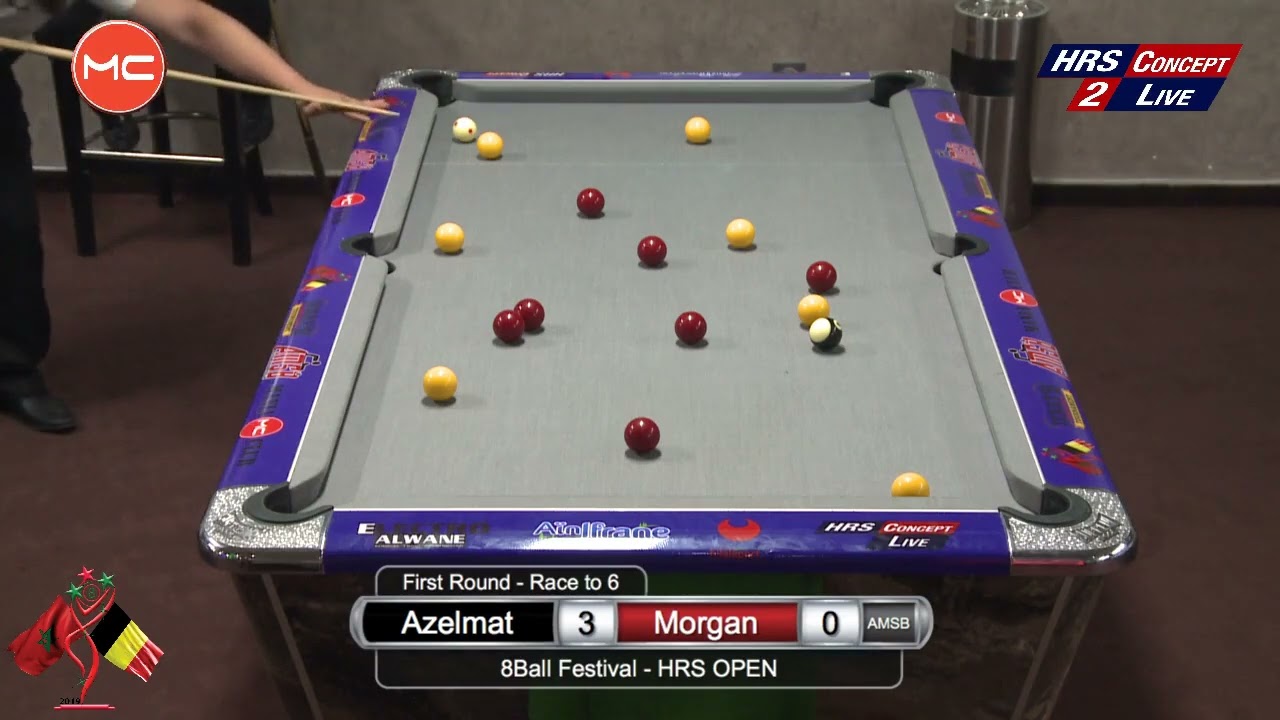 Amine Azelmat vs Morgane Picart - Festival 8Ball (HRS Open)