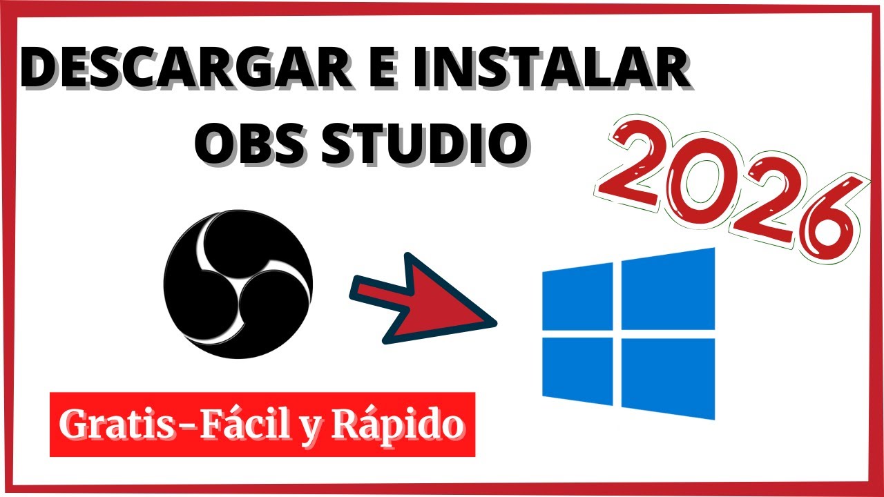 ✅¿Quieres hacer STREAM? Así se instala OBS Studio - Descarga OBS